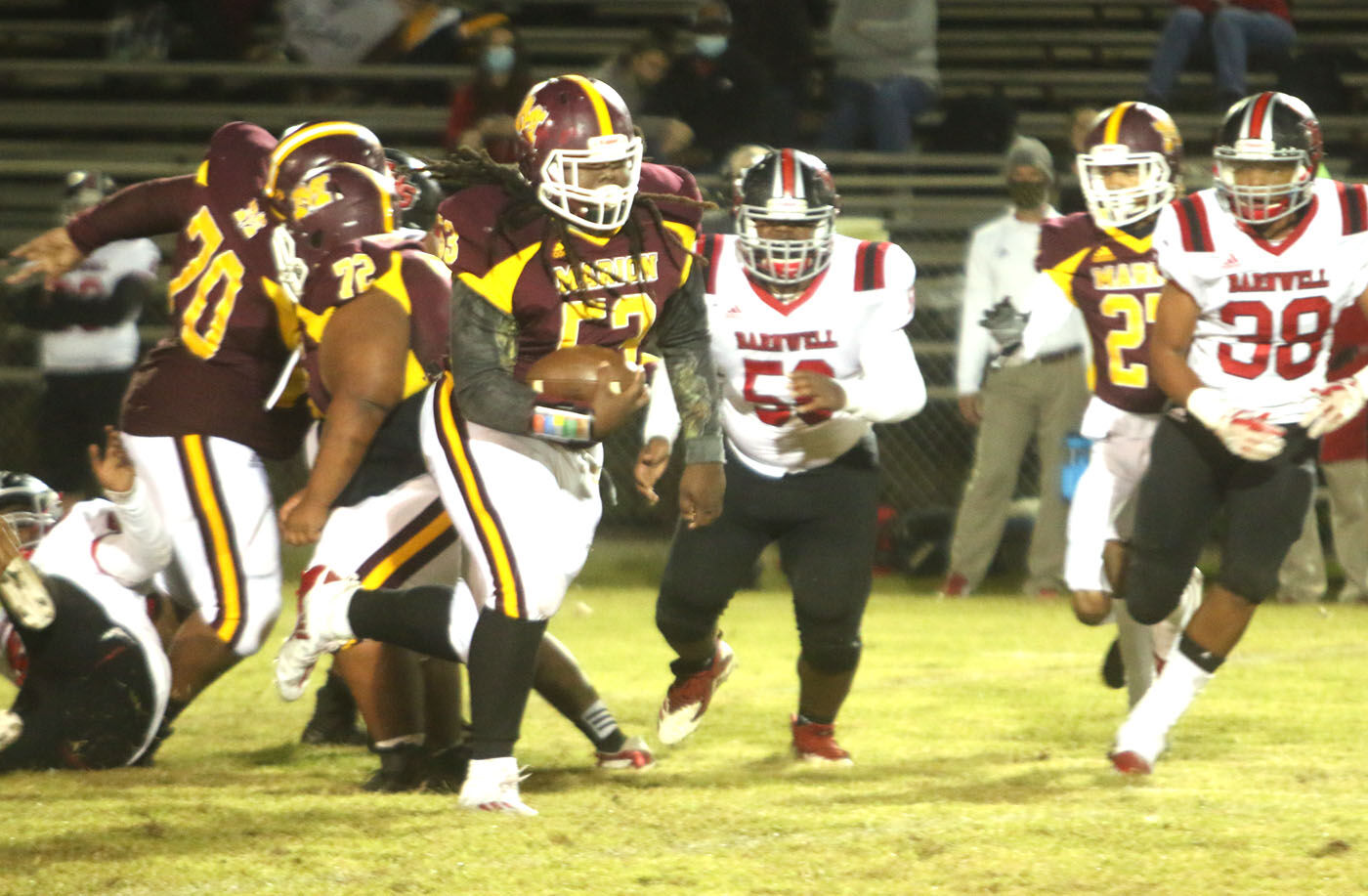 Marion vs. Barnwell Football